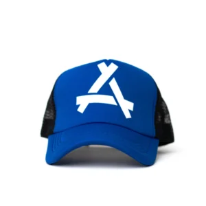 Blue A Net Cap