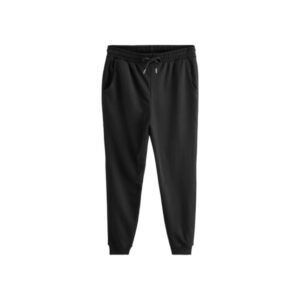 Cotton Terry Relaxed Fit Jogger Black