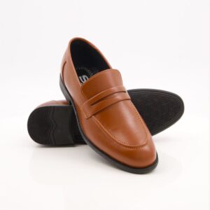 men mustard formal shoes